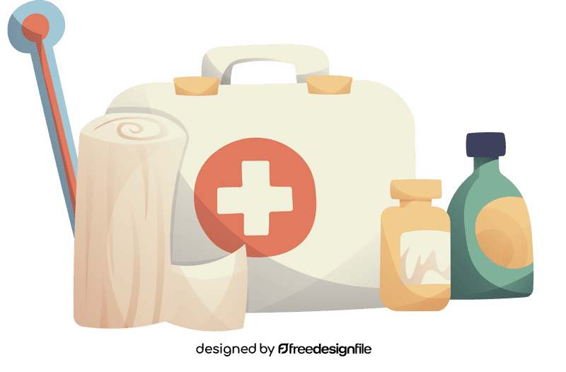 First aid kit Full Pack clipart