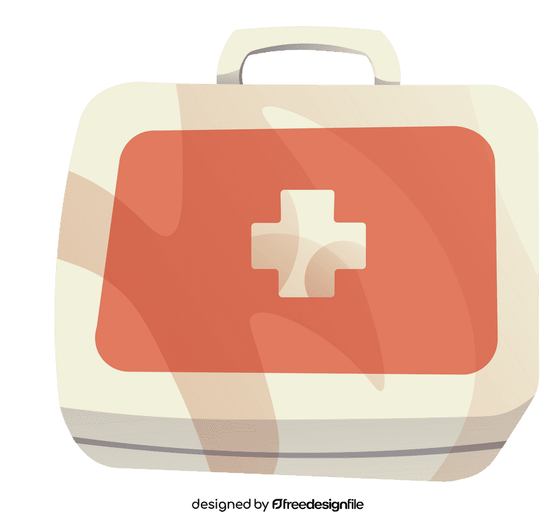 First aid kit clipart