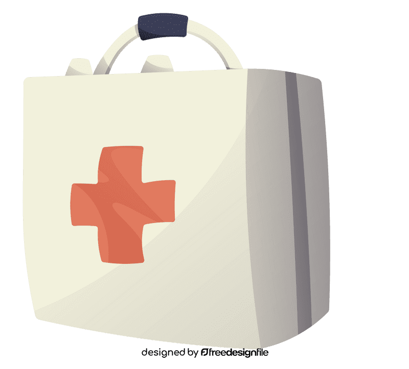 First aid kit clipart