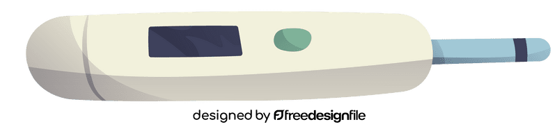 First aid kit Thermometer clipart
