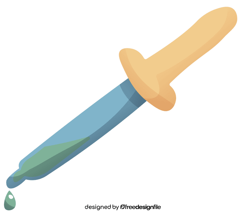 Medicine Pipette clipart