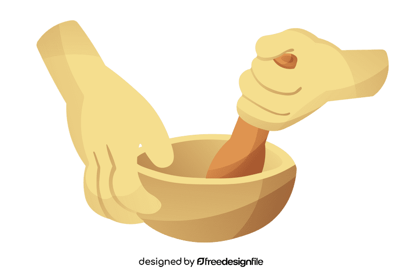 Mortar and Pestle clipart