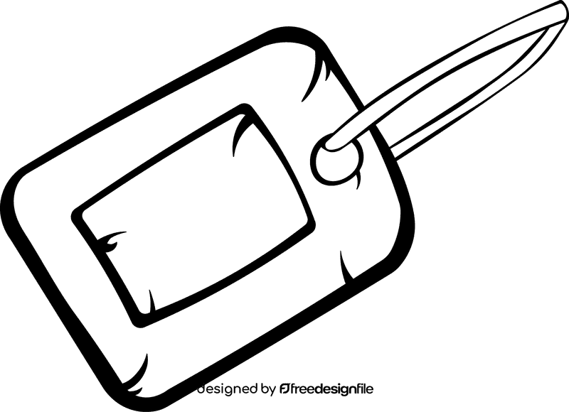Price Tag black and white clipart