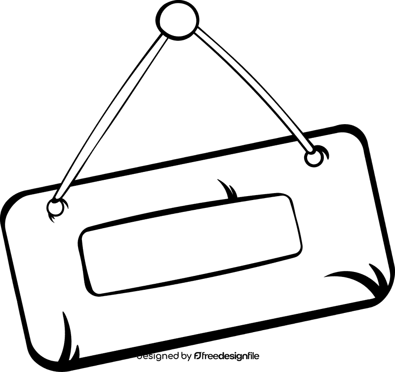 Price Tag black and white clipart