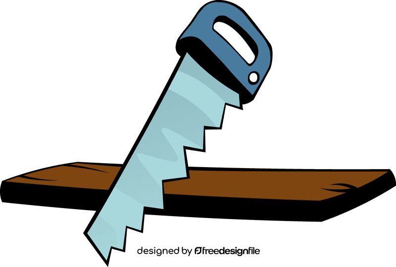 Saw Plank clipart
