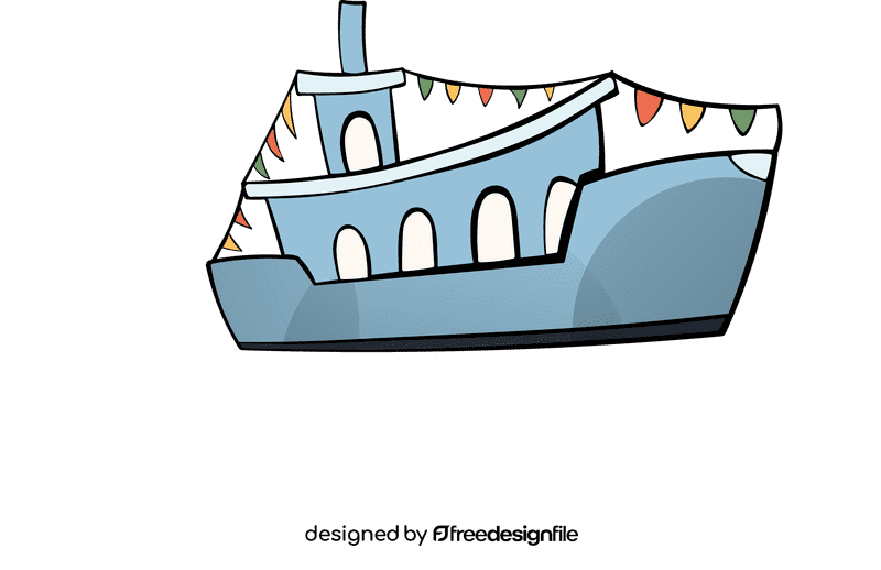 Steamboat Party clipart