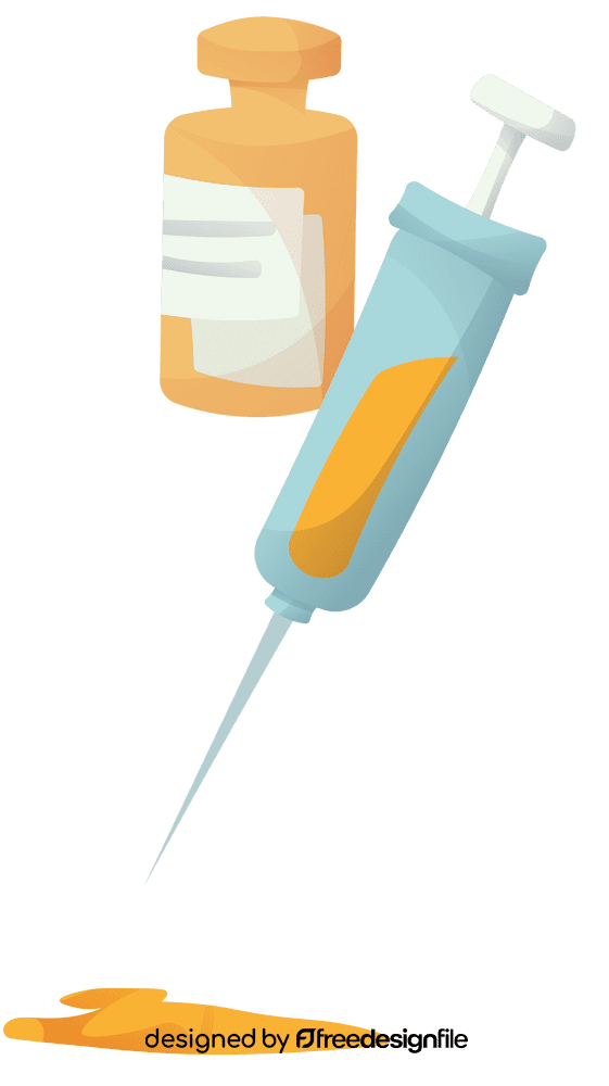 Syringe Bottle clipart