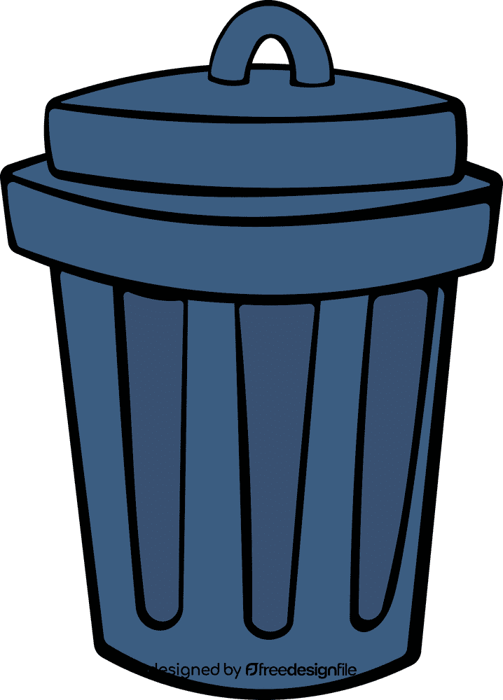 Trash can clipart