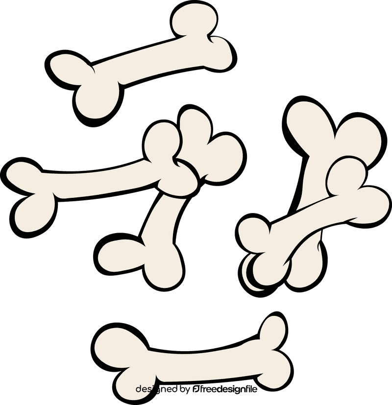 Dog bone Small Bones clipart
