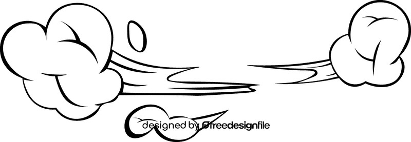 Explosion Dust black and white clipart