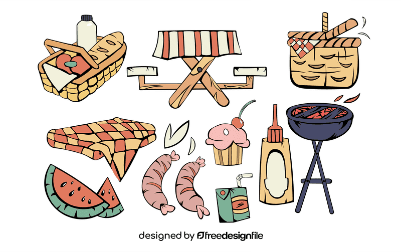 Picnic vector