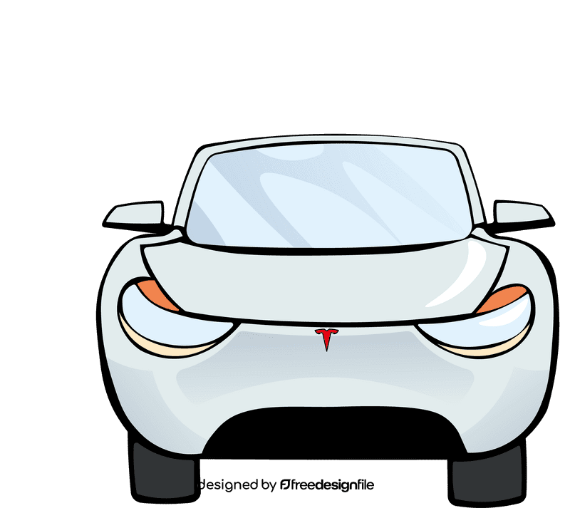 Tesla Front clipart