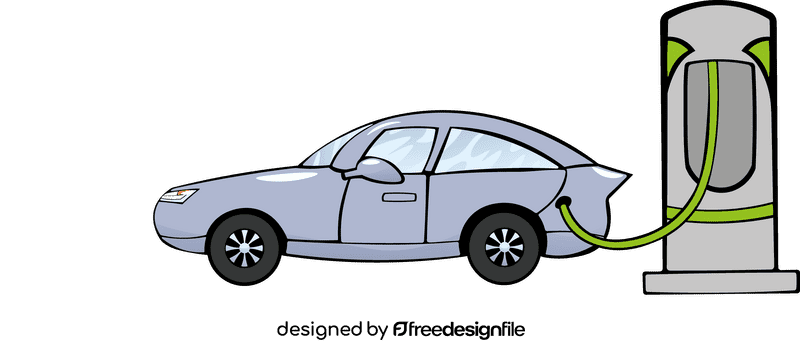 Tesla Charging clipart