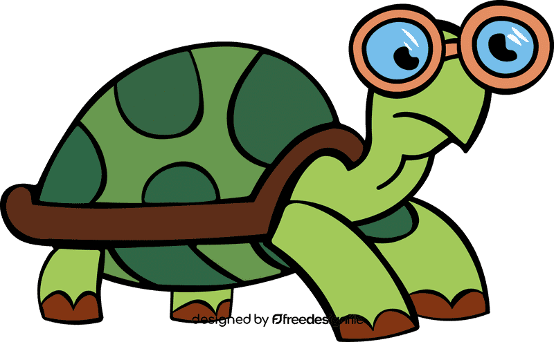 Tortoise Glasses clipart