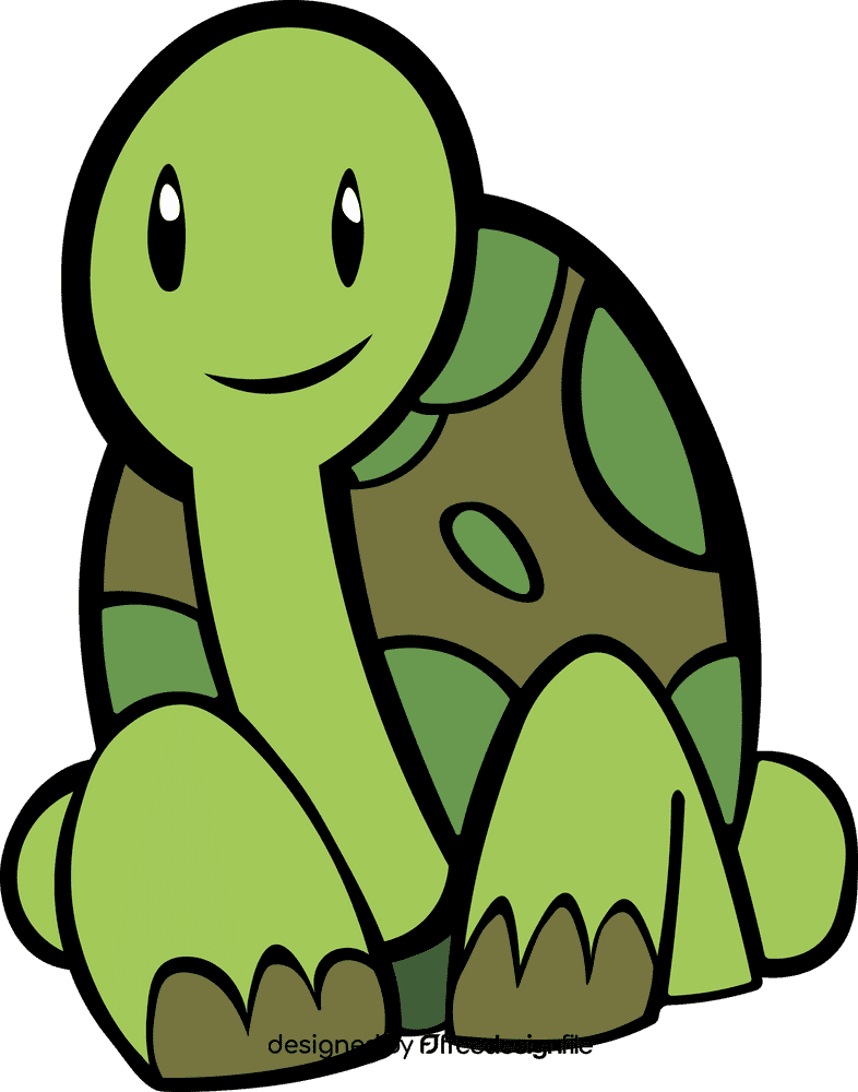 Tortoise cute clipart