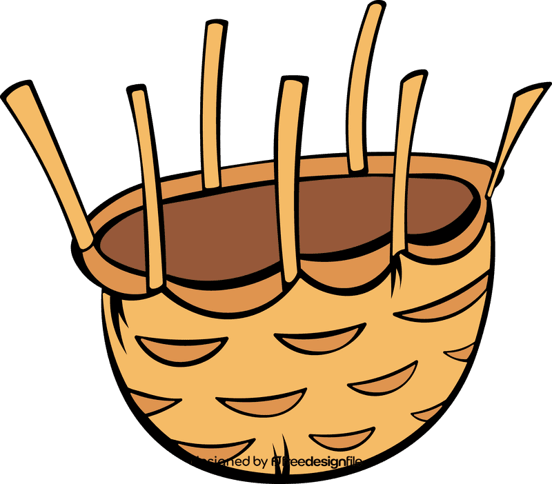 Weaver Basket clipart