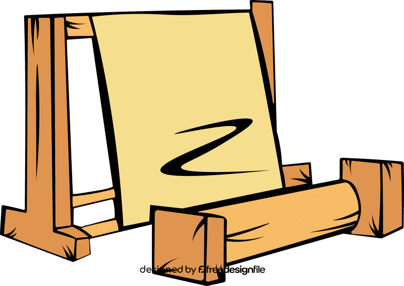 Weaver Old Loom clipart