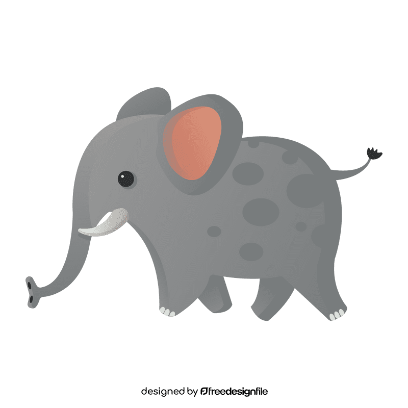 Elephant cartoon clipart