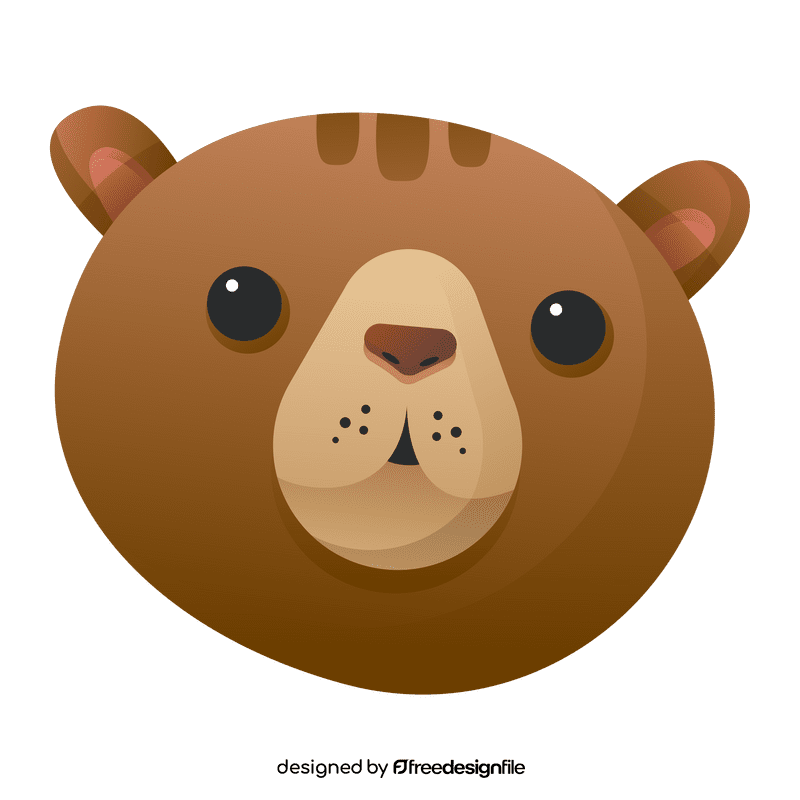 Bear cartoon clipart