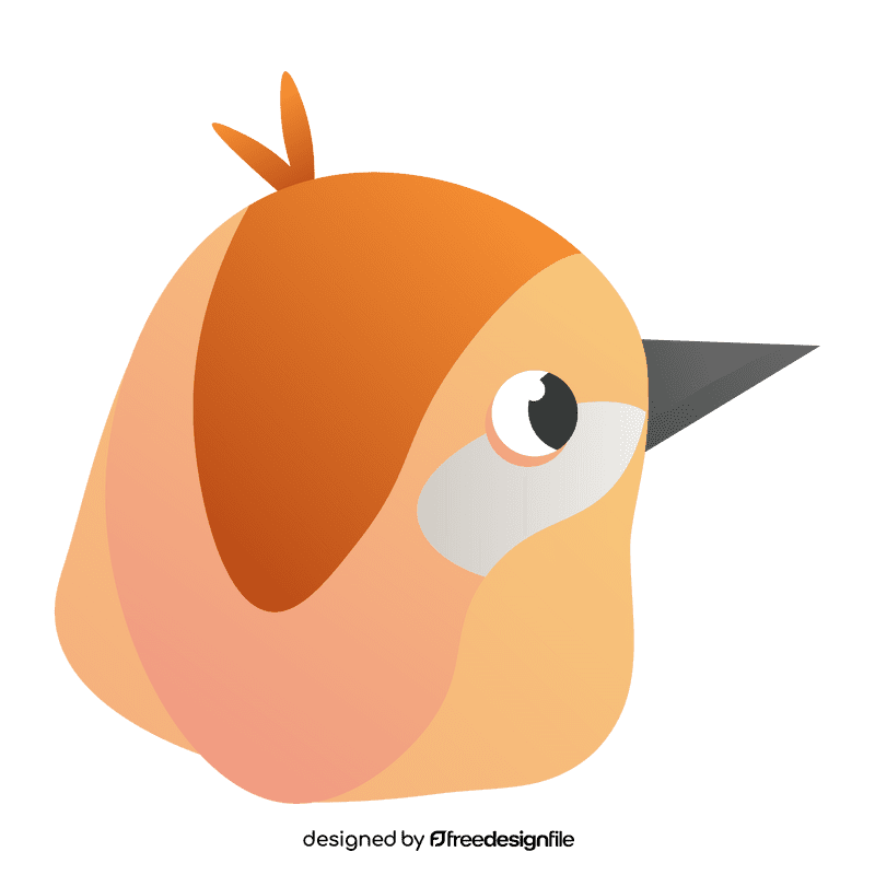 Bird head clipart