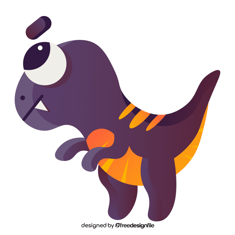 Cute dino clipart