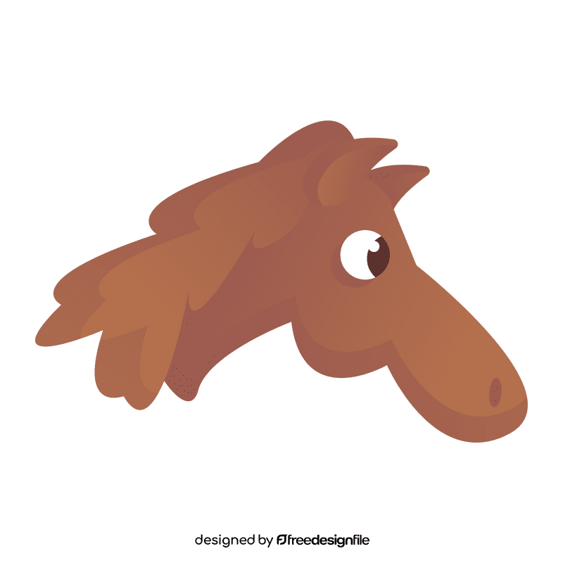 Cute horse clipart