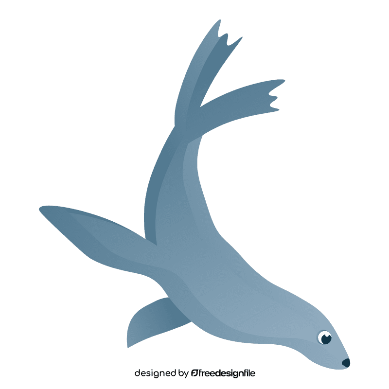 Sea lion clipart