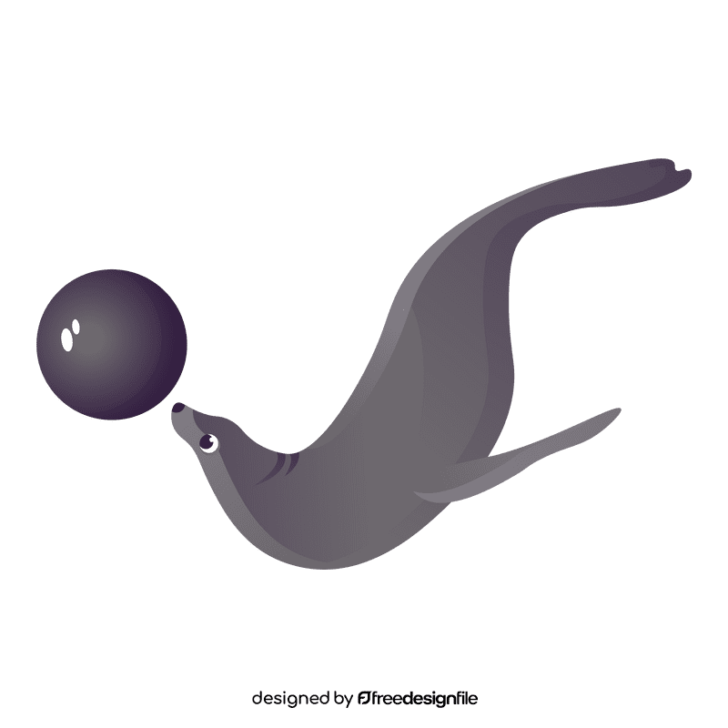 Sea lion clipart