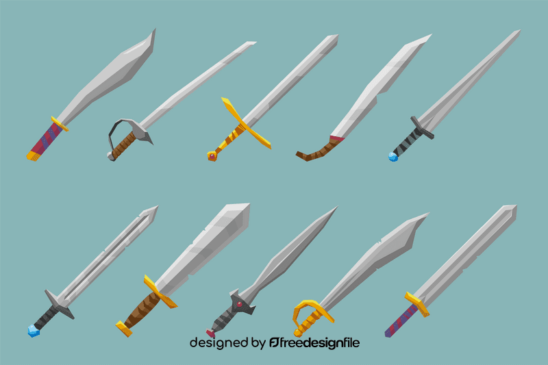 Sword vector