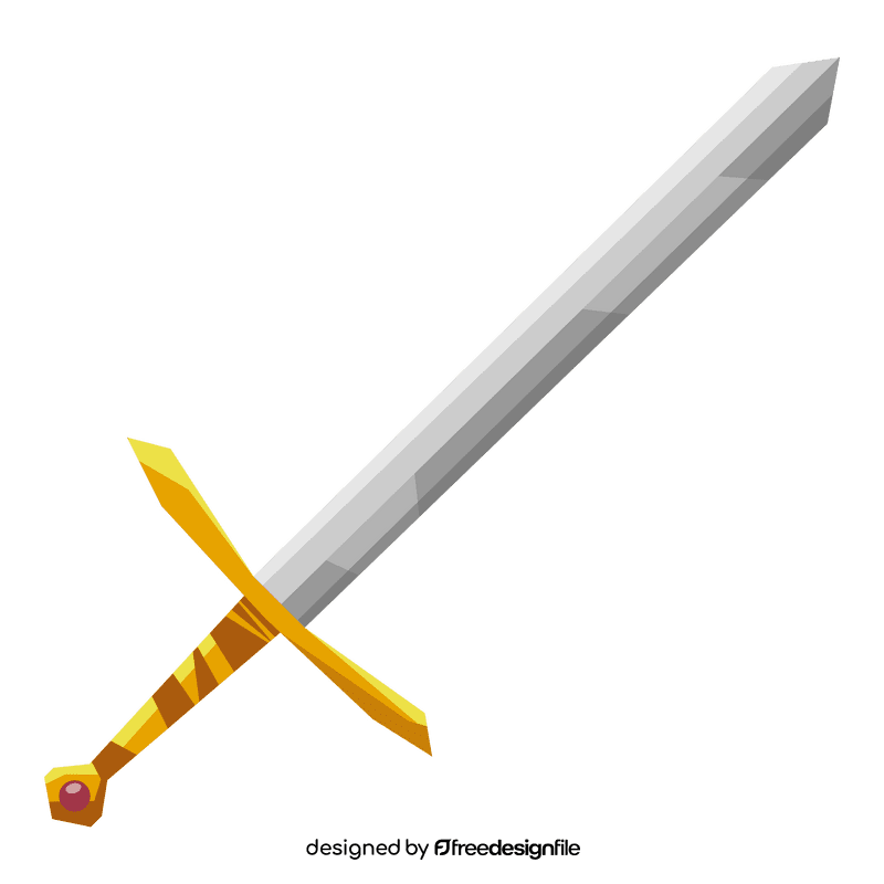 Sword bastard clipart