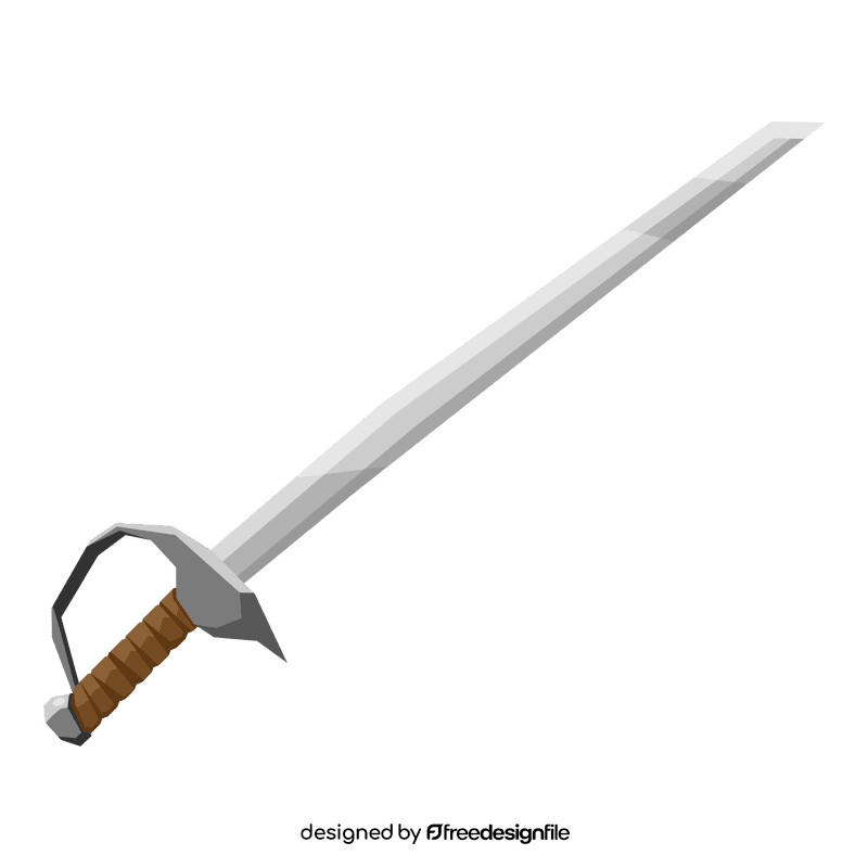 Sword saber clipart