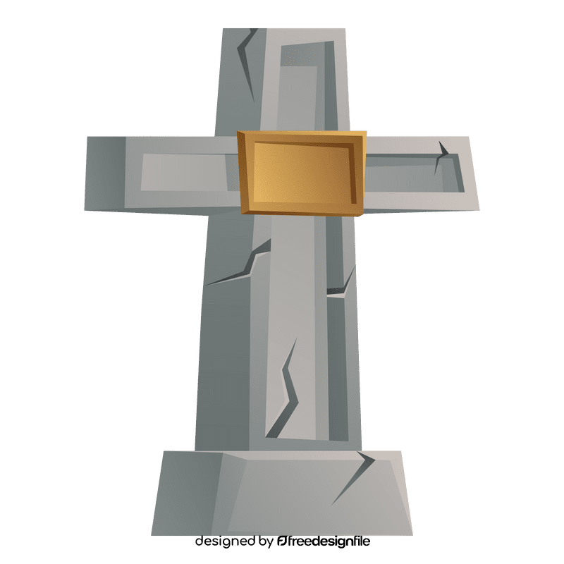 Grim reaper cross clipart