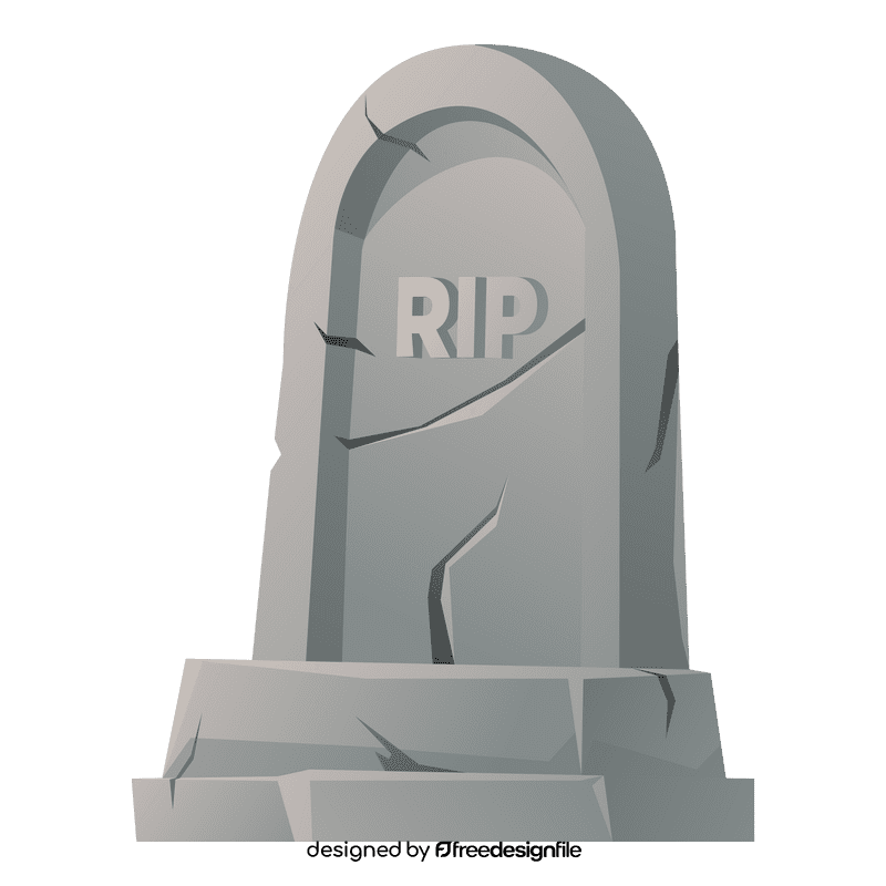 Grim reaper grave clipart