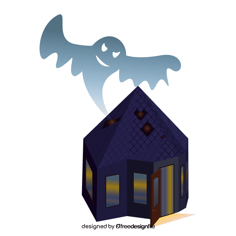 House with a leaky roof clipart