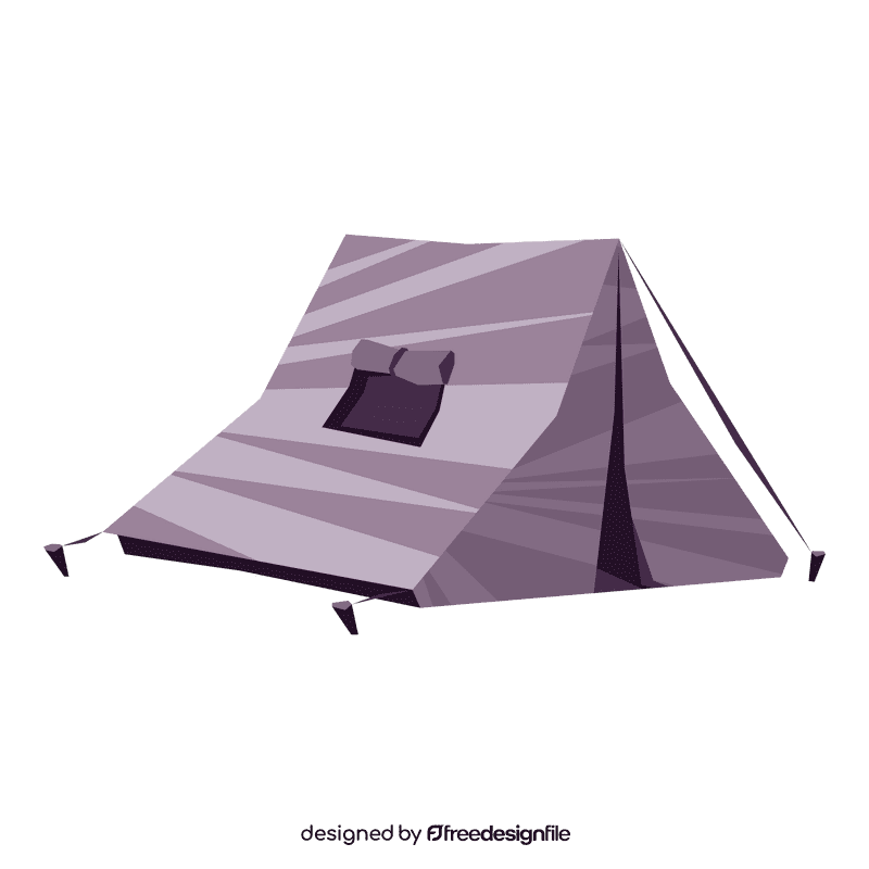 Caravan tent clipart