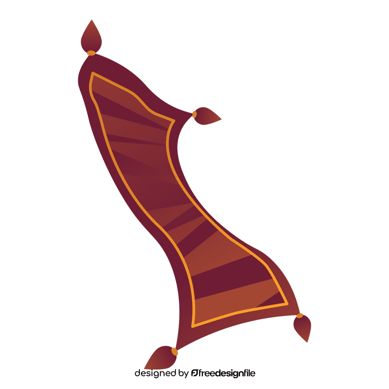 Magic carpet clipart