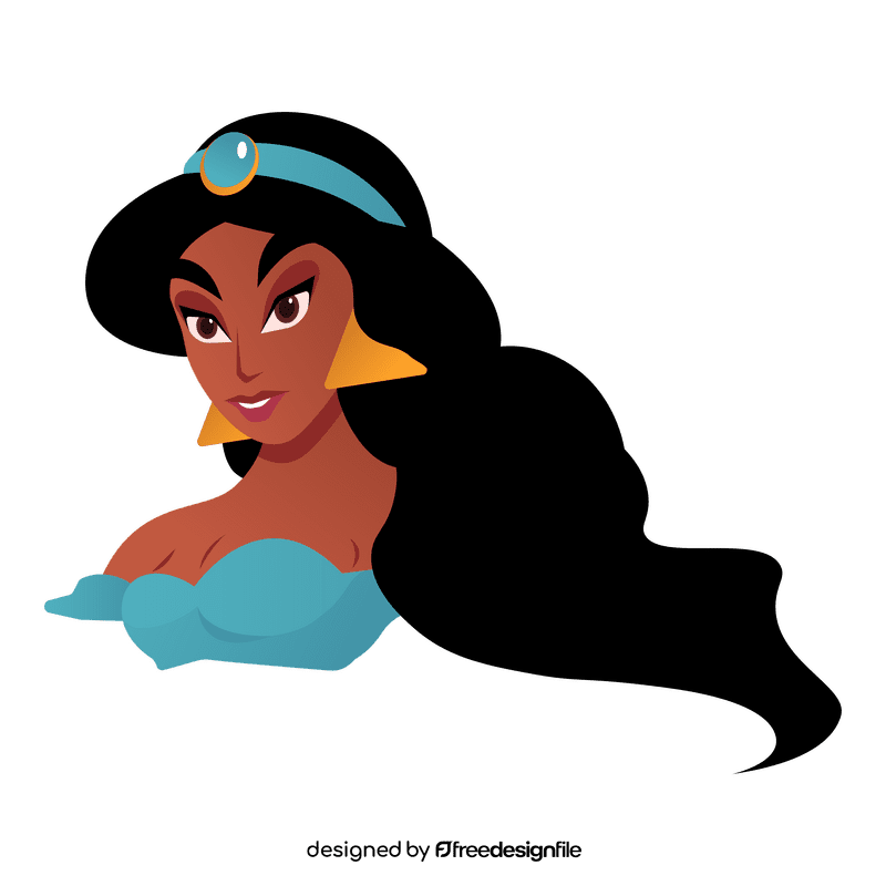 Aladdin princess jasmine clipart