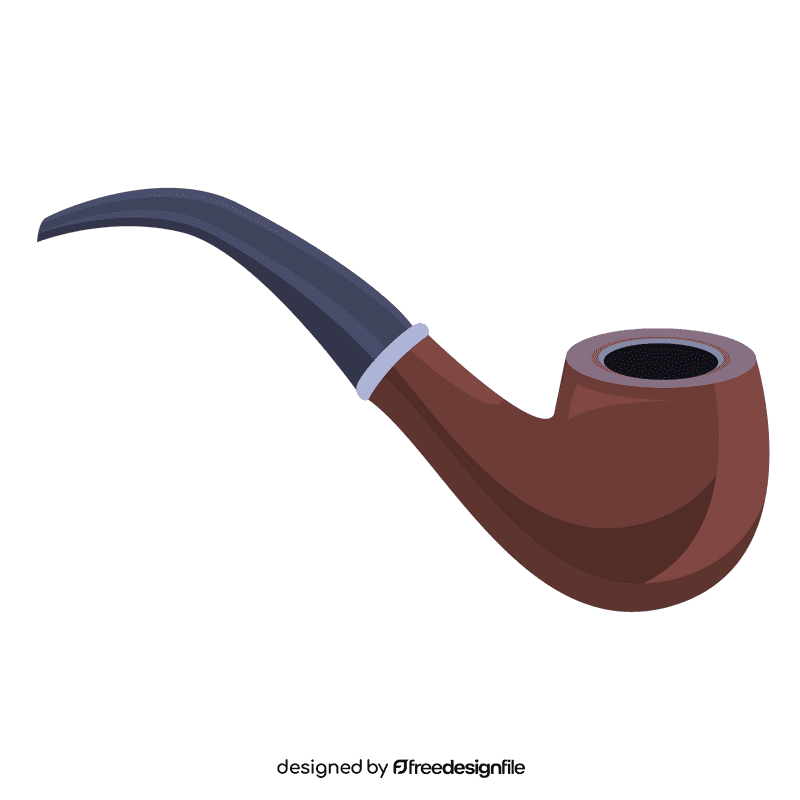 Smoking pipe clipart