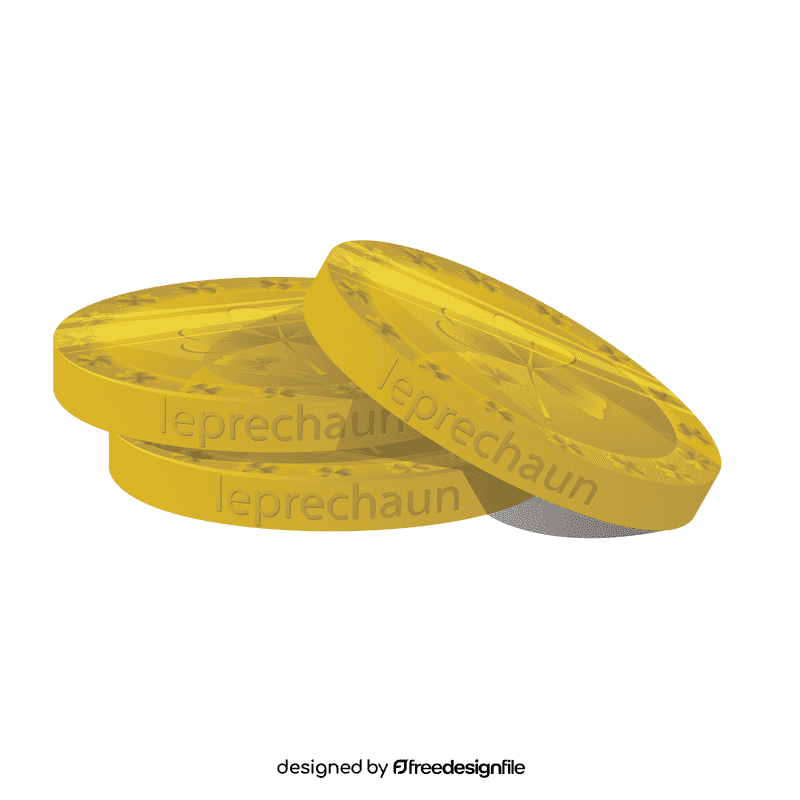 Stack of coins clipart