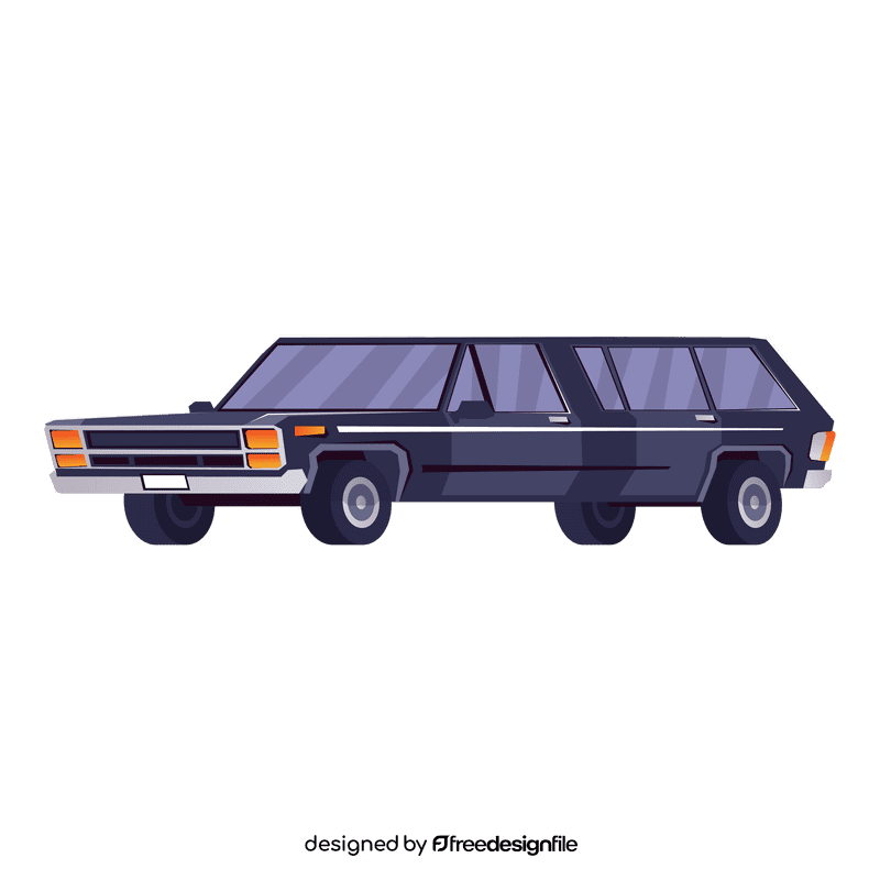 Limousine car clipart