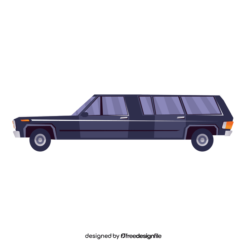 Limousine car clipart