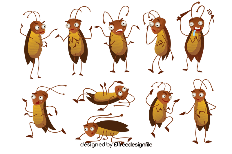 Cockroach vector