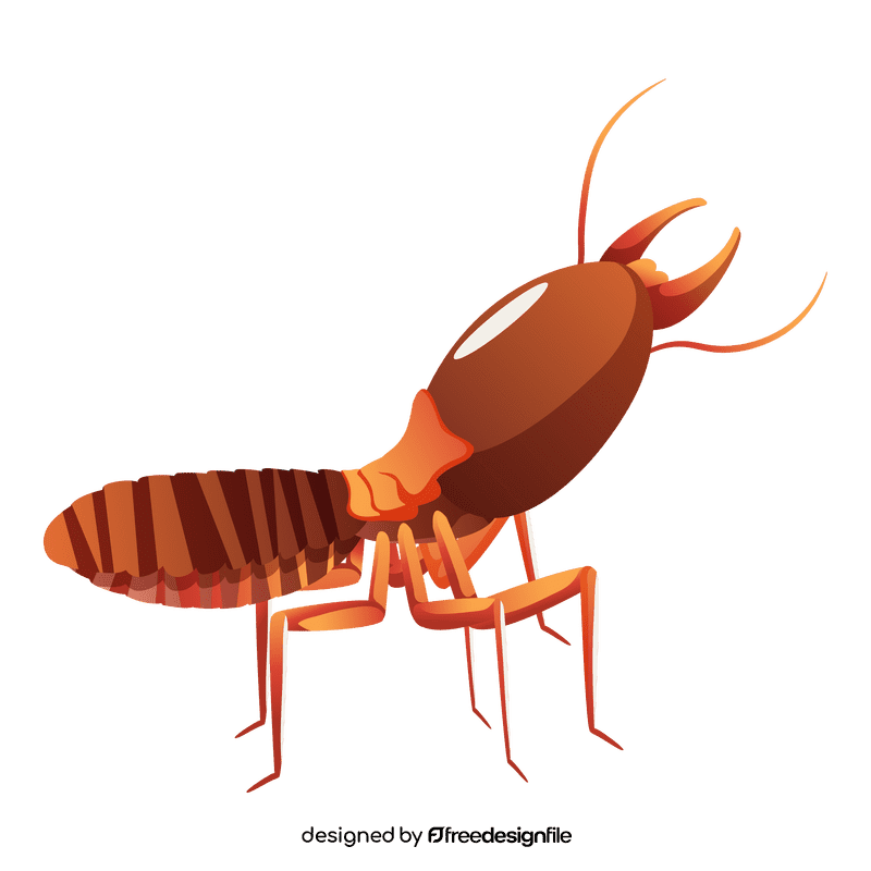 Termite looking up clipart