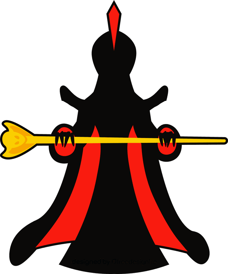 Jafar aladdin cartoon character clipart