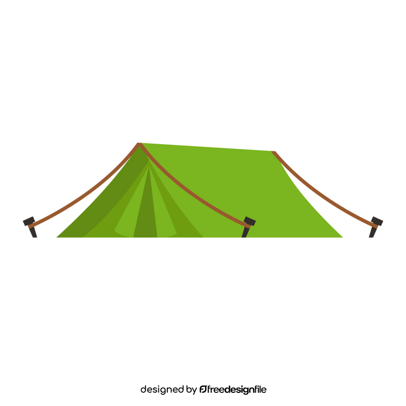 Camping tent clipart