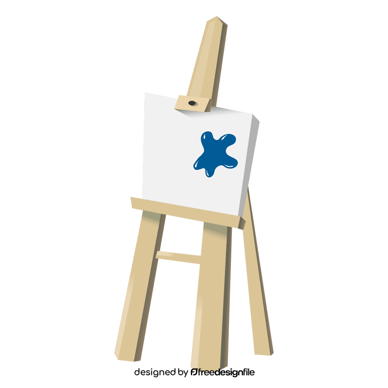 Artist Easel clipart