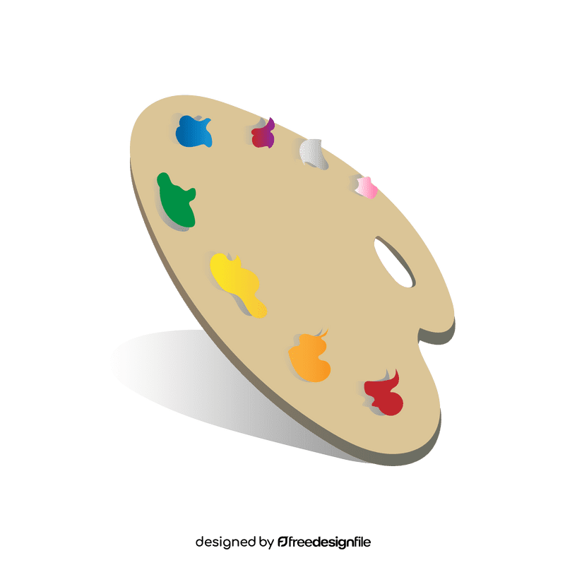 Artist Palette clipart