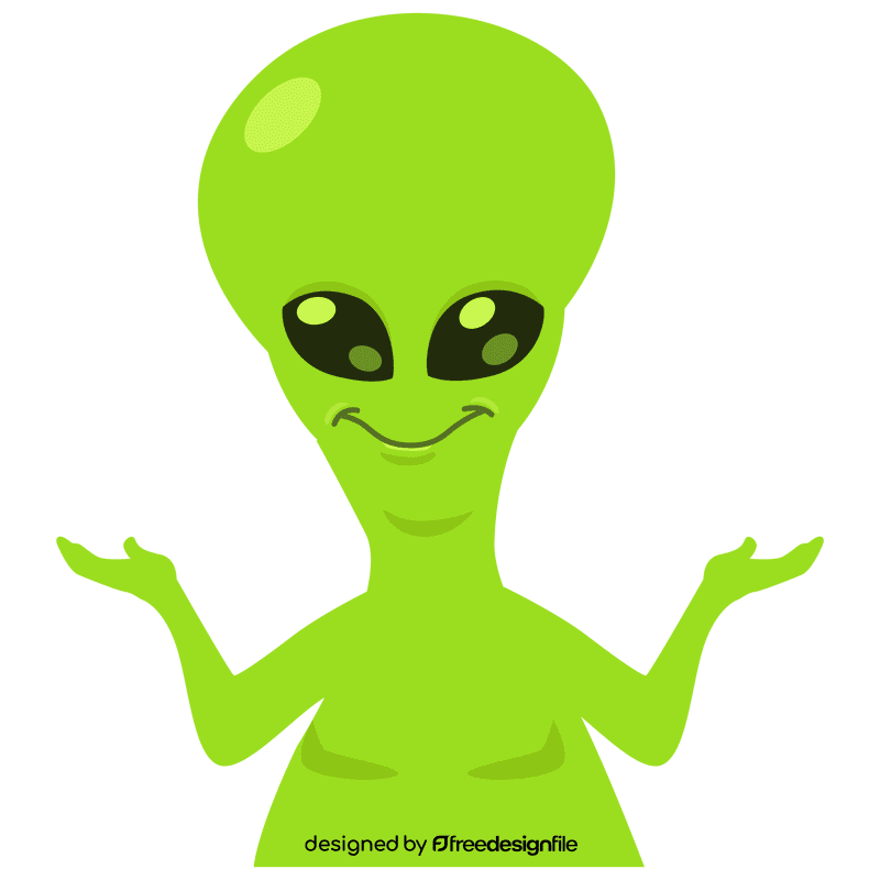 Green Alien clipart