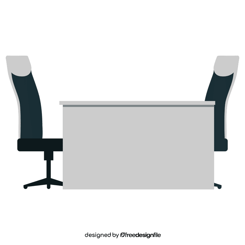 Office table clipart