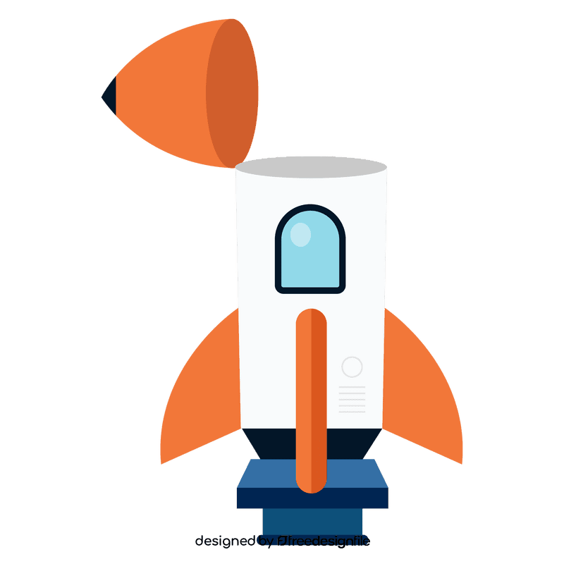 Building rocket open clipart